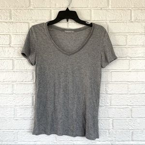 Purotatto ribbed v neck t-shirt size S